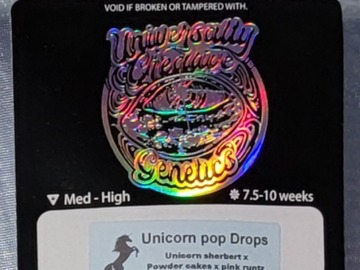 Selling: Unicorn Pop Drops 6pk fems by Universally Creative Genetics