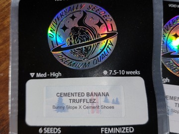 Selling: Cemented Banana Trufflez 6pk fems by Universally Seeded