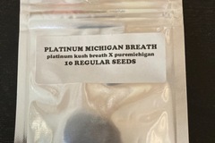 Vente: Platinum Michigan Breath 3rd Coast