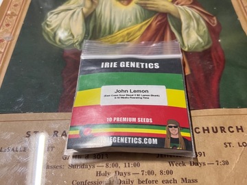 Selling: JOHN LEMON : IRIE GENETICS
