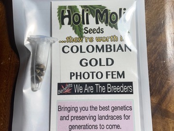 Selling: COLOMBIAN GOLD