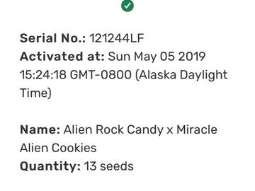 Sell: Alien Rock Candy x Miracle Alien Cookies 27/50
