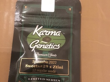 Sell: Karma Genetics Sweets#29 x Ztini regular 12 seed pack