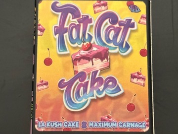 Sell: Fat Cat Labs - Fat Cat Cake ( LA Kush Cake x Maximum Carnage )