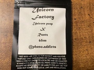 Sell: Pheno Addicts- Unicorn Factory(unicorn poop x runtz)