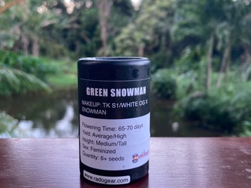 Sell: Green Snowman from Cannarado