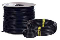 Sell: Hydro Flow Raindrip Black Poly Tubing 3/16 ID x 1/4 OD - By The Foot