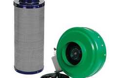 Vente: Active Air - 6 in Inline Duct Fan + Carbon Filter Combo (6x24)
