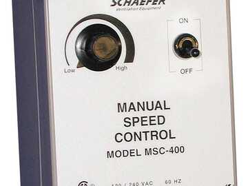 Sell: Schaefer Manual Fan Speed Controller