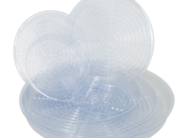 Clear Premium Plastic Saucer