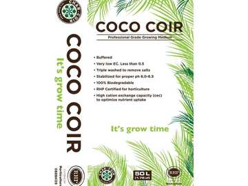 Vente: Char Coir 100% RHP Certified Coco Coir, 50 L