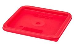 Vente: Cambro Square Food Storage lid for 8 Quart-Red