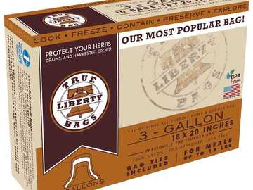 Vente: True Liberty 3 Gallon Turkey Bags 18 in x 20 in (10/pack)