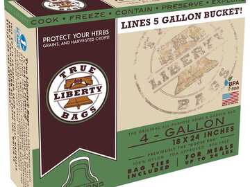 True Liberty 4 Gallon Goose Bags 18 in x 24 in (25/pack)