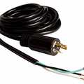 Venta: Power Cord, 8', w/6 Stripped Lead, 277V, AWG 16/3
