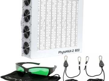Venta: Black Dog LED - PhytoMAX-2 800W Grow Light w/ GroVision Grow Room Glasses + Ratchet Light Hanger