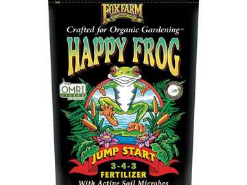 FoxFarm Happy Frog Jump Start Fertilizer 3-4-3, 4 lb bag