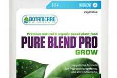 Vente: Botanicare Pure Blend Pro Grow Formula 3-2-4