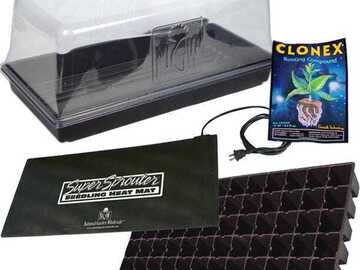 Vente: Grow Crew 72 Cell Germination & Cloning Propagation Kit 7 inch Dome
