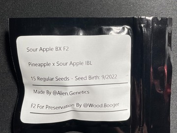 Sell: Sour Apple BX F2 (15 Regular Seeds)