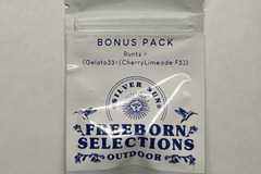 Auction: Freeborn Selections - Runtz x Gelato 33/Cherry Limeade AUCTION