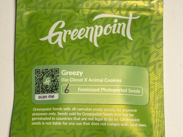 Sell: Greenpoint greezy bio-diesel x animal cookies