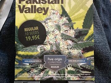 Sell: PAKISTAN VALLEY-WORLD OF SEEDS-UNOPENED PACK-10 REGS