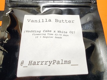 Sell: Vanilla Butter (Wedding Cake x White OG) Bloom Seed co