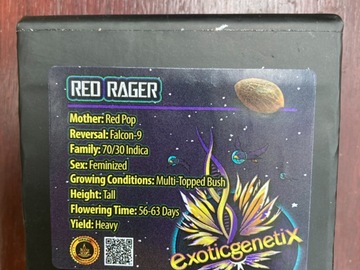 Red Rager from Exotic Genetix
