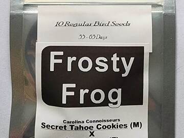 Vente: Frosty Frog ~ Slurricane X Secret Gas OG
