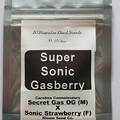 Vente: Super Sonic Gasberry ~ Sonic Strawberry X Secret Gas OG