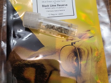 Auction: Last Pack - Purple Ghost Piss x Black Lime Reserve - 12 Regs
