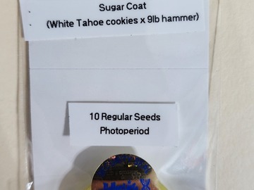 Sell: Sugar Coat ~ White Tahoe Cookies X 9 Pound Hammer Adhesive