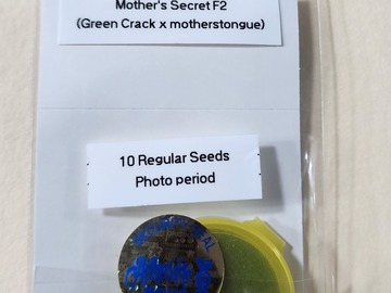 Sell: Mothers Secret F2 ~ Green Crack X Mothers Tounge Adhesive