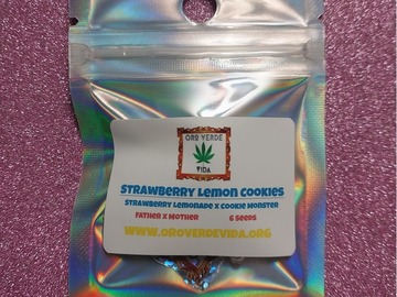 Sell: Strawberry Lemon Cookies - (Strawberry Lemonade x Cookie Monster)