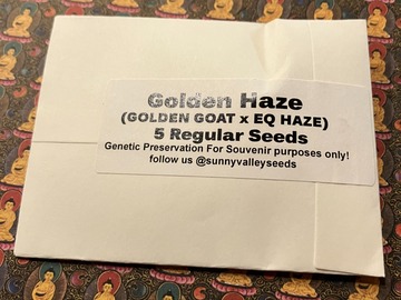 Auction: Golden Haze ~5ct Sunny Valley Seeds