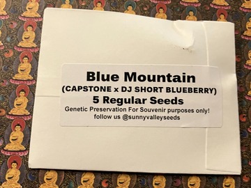 Auction: Blue Mountain ~5ct Sunny Valley seeds