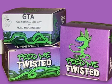 Auction: GTA 3 Feminized (Vice City x GasBasket) FeedMe Genetics