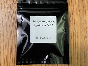 Sell: Ice Cream Cake x Kush Mints 11 - Seed Junky Genetics