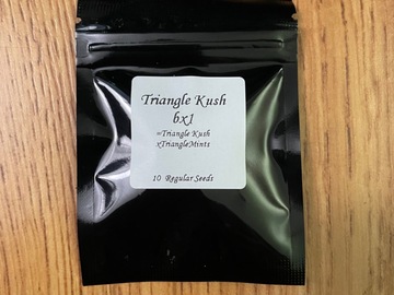 Vente: Triangle Kush Bx1- Seed Junky Genetics
