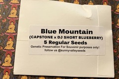 Vente: Blue Mountain ~5ct Sunny Valley seeds