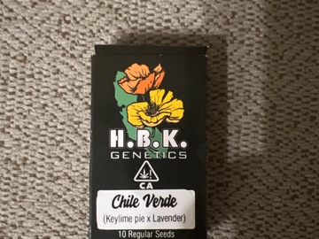 Sell: Chile Verde HBK Genetics