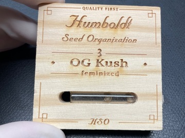 Vente: Humboldt Seed Organization OG Kush