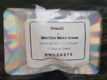 Vente: Denali x Martian Mean Green - 6 Regs