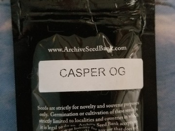 Sell: Casper Og Archive seeds