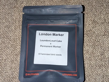 Venta: London Marker (London Loud Cake x Permanent Marker)