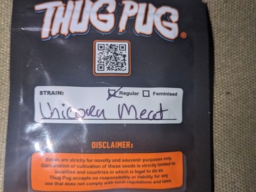 Vente: Thug Pug Unicorn Meat