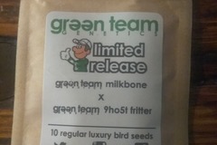 Venta: Green Teams Milkbone x 9ho5t fritter + freebies