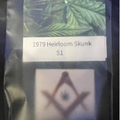 Sell: 1979 Heirloom FL Skunk (6 Fem seeds per pack)