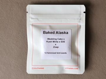 Vente: LIT Farms - Baked Alaska - 12 Fem Seeds